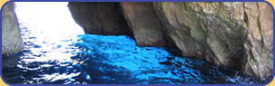 Blue Grotto Inside Grotto
